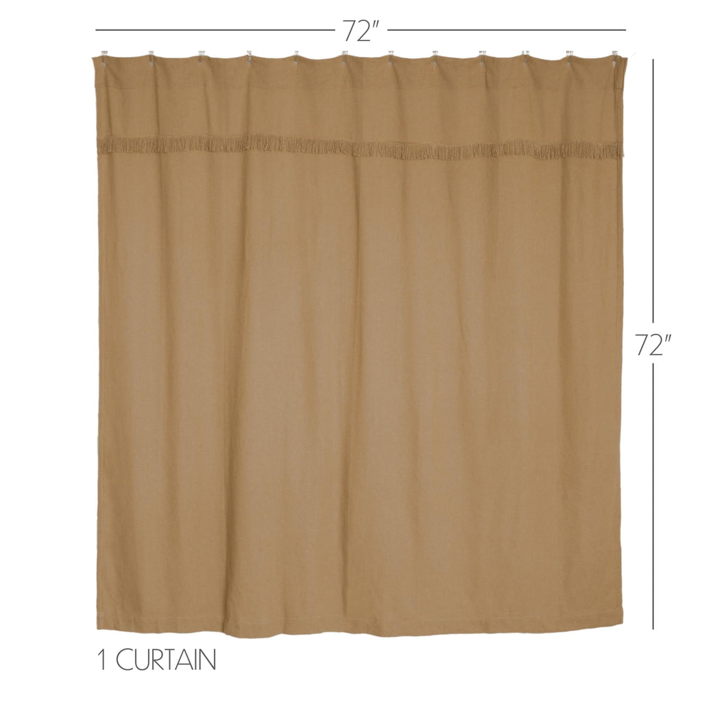 Burlap Natural Unlined, Tan, 72x72