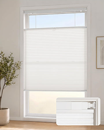 TDBU Cellular Shades, 20" W X 48" H, Beige