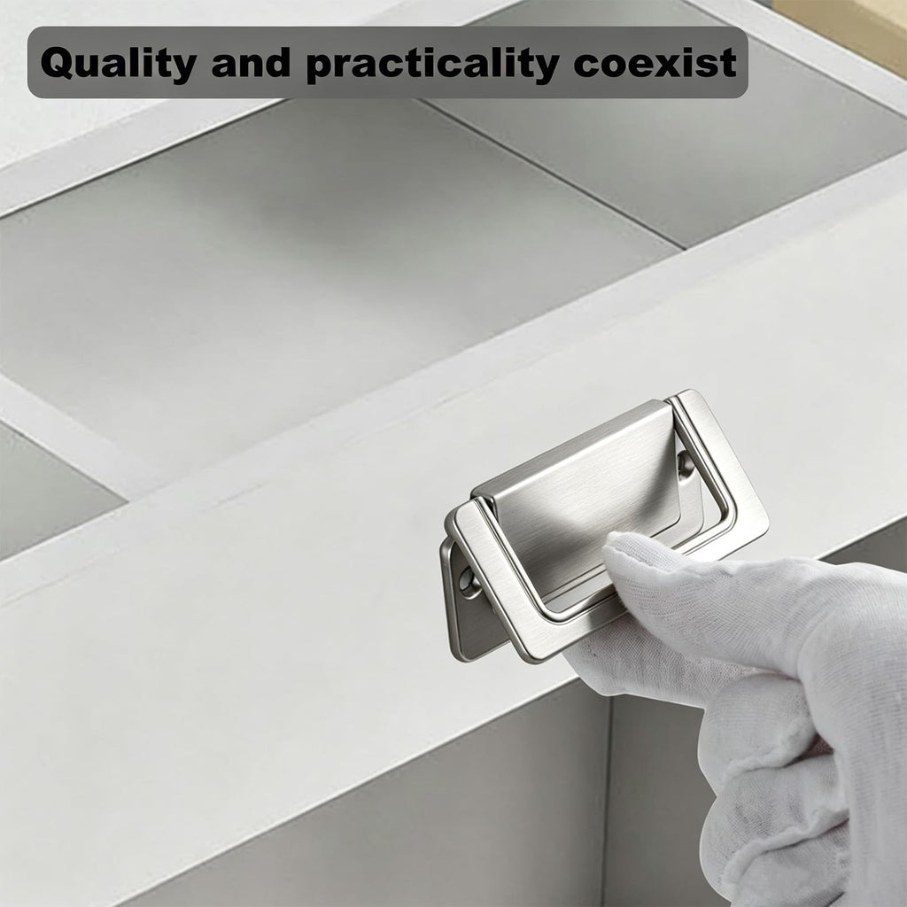 Invisible Cabinet Puller, 2-Pack (Gray)