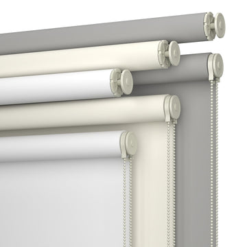 No Drill Blackout Roller Shade, Beige