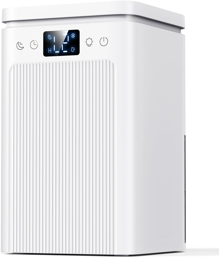 Dehumidifier,75 OZ Water Tank, Quiet Dehumidifiers for Home,Basement, Bedroom,Bathroom, RV,Closet with Auto Shut Off