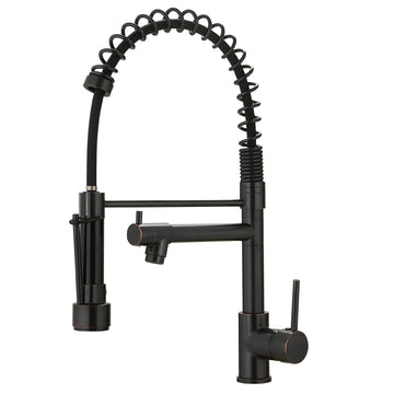 Oil Rubbed Bronze Kitchen Faucet, Commercial Kitchen Sink Faucet