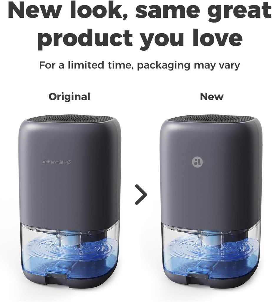 Dehumidifier, 35 OZ Small Dehumidifiers for Bedroom for Home, Quiet with Auto Shut Off