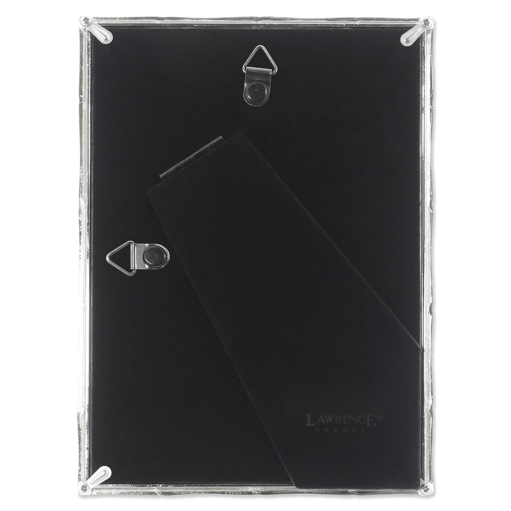 Silver Metal Bamboo 5x7 Picture Frame