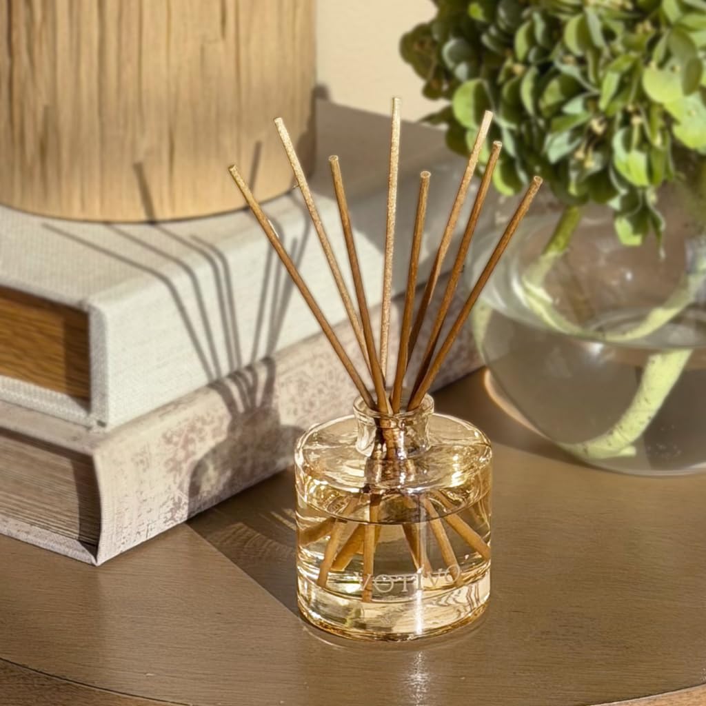 Red Currant Signature Reed Diffuser | Scented Home Fragrance Diffuser with Sticks, Reed Oil and Glass Bottle