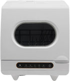Portable Countertop Dishwasher, 1200W Mini Dishwasher with 12 Water Outlets and 360° Spraying Cleani