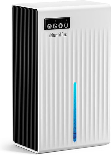 Dehumidifier for Home, 95 OZ Water Tank, (1000 sq.ft) Dehumidifiers for Bathroom Bedroom Basement RV with Drain Hose