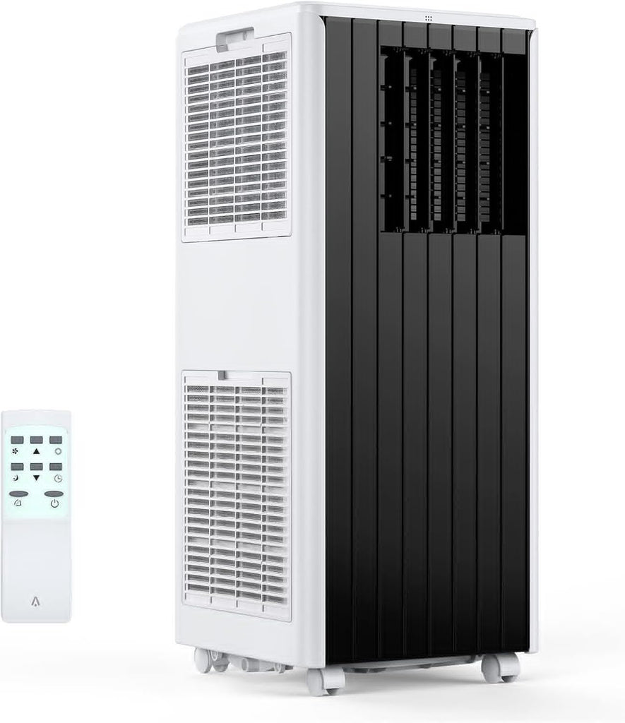 8,000 BTU Portable Air Conditioner - 3-in-1 AC Unit with Cooling, Dehumidifier & Fan for Rooms Up to 350 sq.ft.