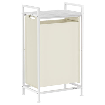 47 Litre Laundry Basket with Shelf