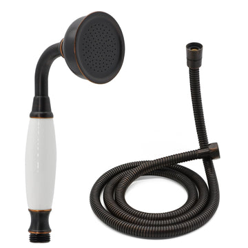 Vintage Handheld Shower Head with 59" Flexible Hose, ORB