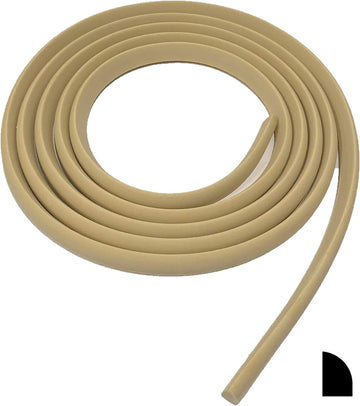 : 1/2" x 3/4" Flexible Base Shoe molding - 8' feet Long