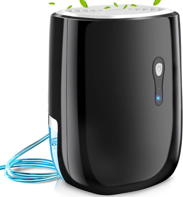 Dehumidifiers for Home 27oz(800ml) Small Auto Shut off Dehumidifiers with Drain Hose