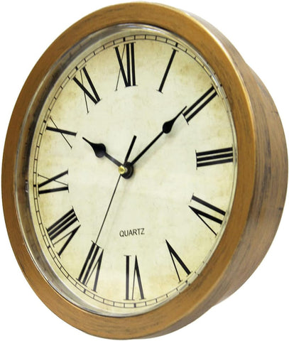 Secret Compartment, Benkaim Upgraded Silent Thickened 10 Inch Plastic Wall Clock Diversion Safe Clock with Hidden Compartment, Clock for...