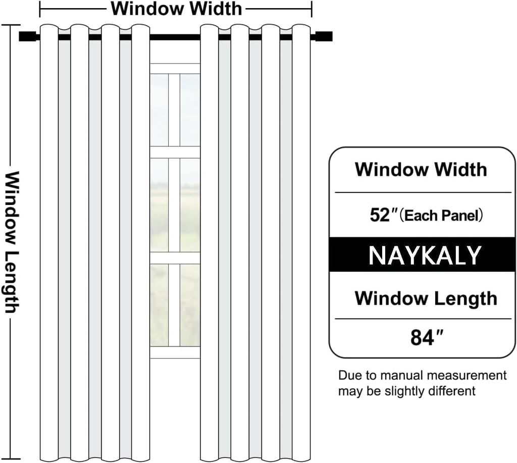100% Blackout Curtains,Black and Gray Abstract Blackout Curtains 84 Inches Long,Grey Black White Full Room Darkening