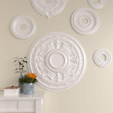 30 5/8"OD x 2 1/2"P Tellson Ceiling Medallion (Fits Canopies up to 6 3/4")
