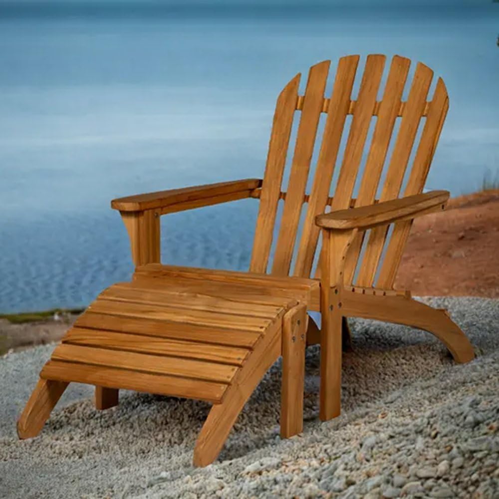 Solid Teak Adirondack Chair