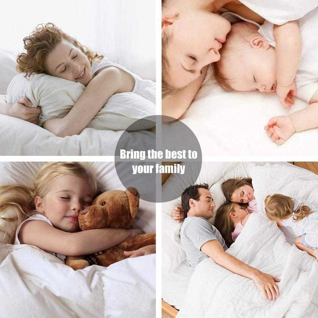Star Linen White Solid | Super King Plus 120x120 | 3 Pieces Duvet Cover Set Soft & Cozy Egyptian Cotton | Zipper