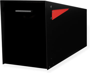 Modern Angle Design Post Mount Modern Mailbox