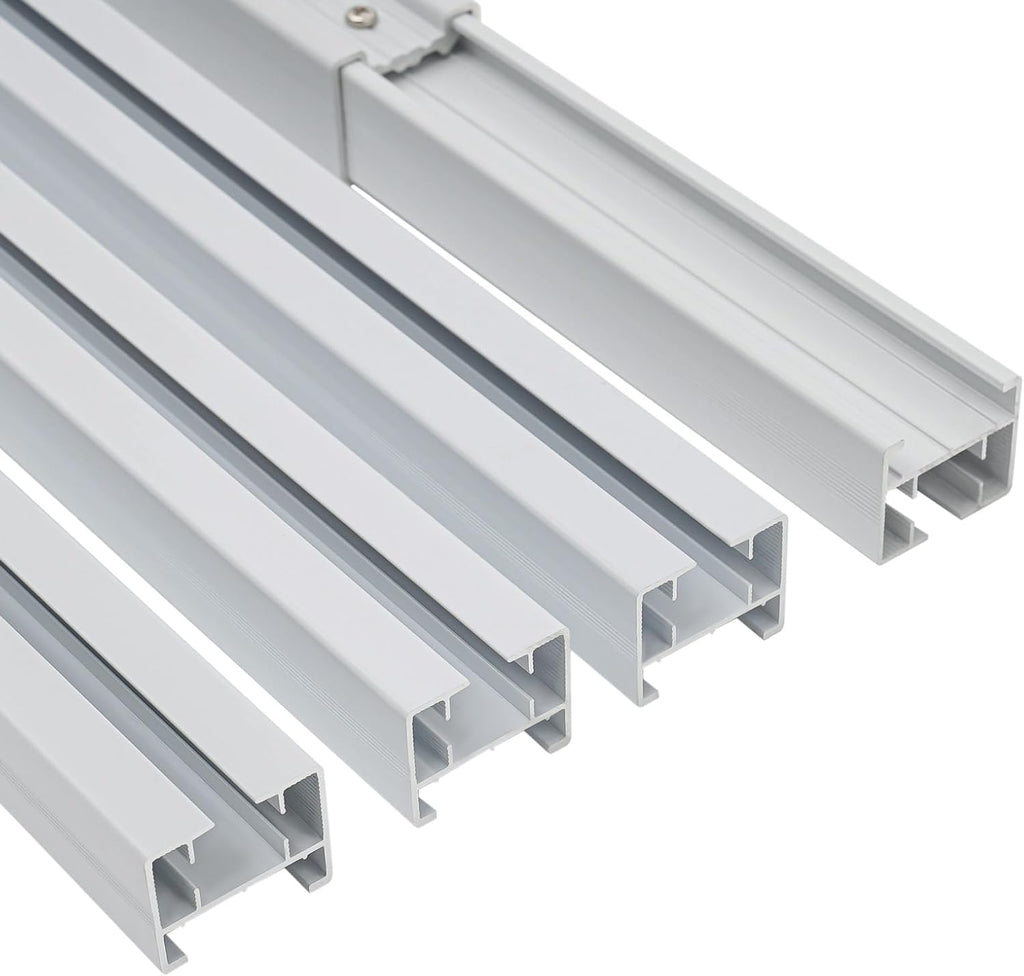 Electric Curtain Track, 7.08-13.78ft Motorized Curtain Track Smart Curtains Electric Curtains with Remote Control