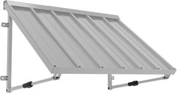 Metal Awning for Door Entrance, 41x24 Inches Adjustable Angle Window Awnings , Sunsetter Shade Canopy Outdoor