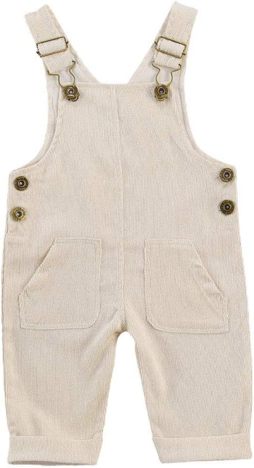 Toddler Kids Baby Boy Girl Bib Overalls Suspender Pants Solid Straps Trousers Halter Romper Jumpsuit Bottom Outfit