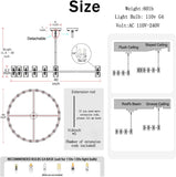 Modern Black Crystal Chandelier,40-Lights Crystal Chandeliers for Dining Room,Wagon Wheel Chandelier for Living Room Foyer Modern Farmhouse Chandelier Dia 40" A117-B0D9PYL6YM