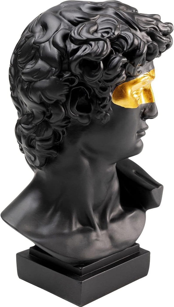 Decorative object David Eyes, Black, 30x18x16 cm, Decorative figurine, Design, Home decor, Modern, Home design