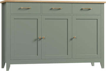 47" Buffet Cabinet with Storage, Kitchen Buffet Table with Drawer
