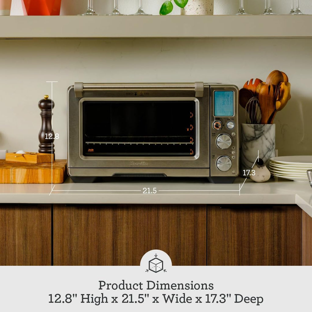 BOV950BSS Joule Smart Oven Air Fryer Pro Countertop Oven, Brushed Stainless Steel