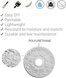 26"OD x 3"P Vincent Ceiling Medallion (Fits Canopies up to 6")