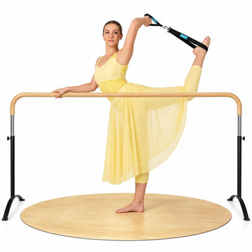 Marley Dance Floor and Ballet Barre and Studio - 3-Piece Set