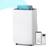 Finnmark 14,000 BTU Portable Air Conditioner and Heater, Dehumidifier, 3-Speed Fan, Covers Rooms up to 600 Sq. Ft.