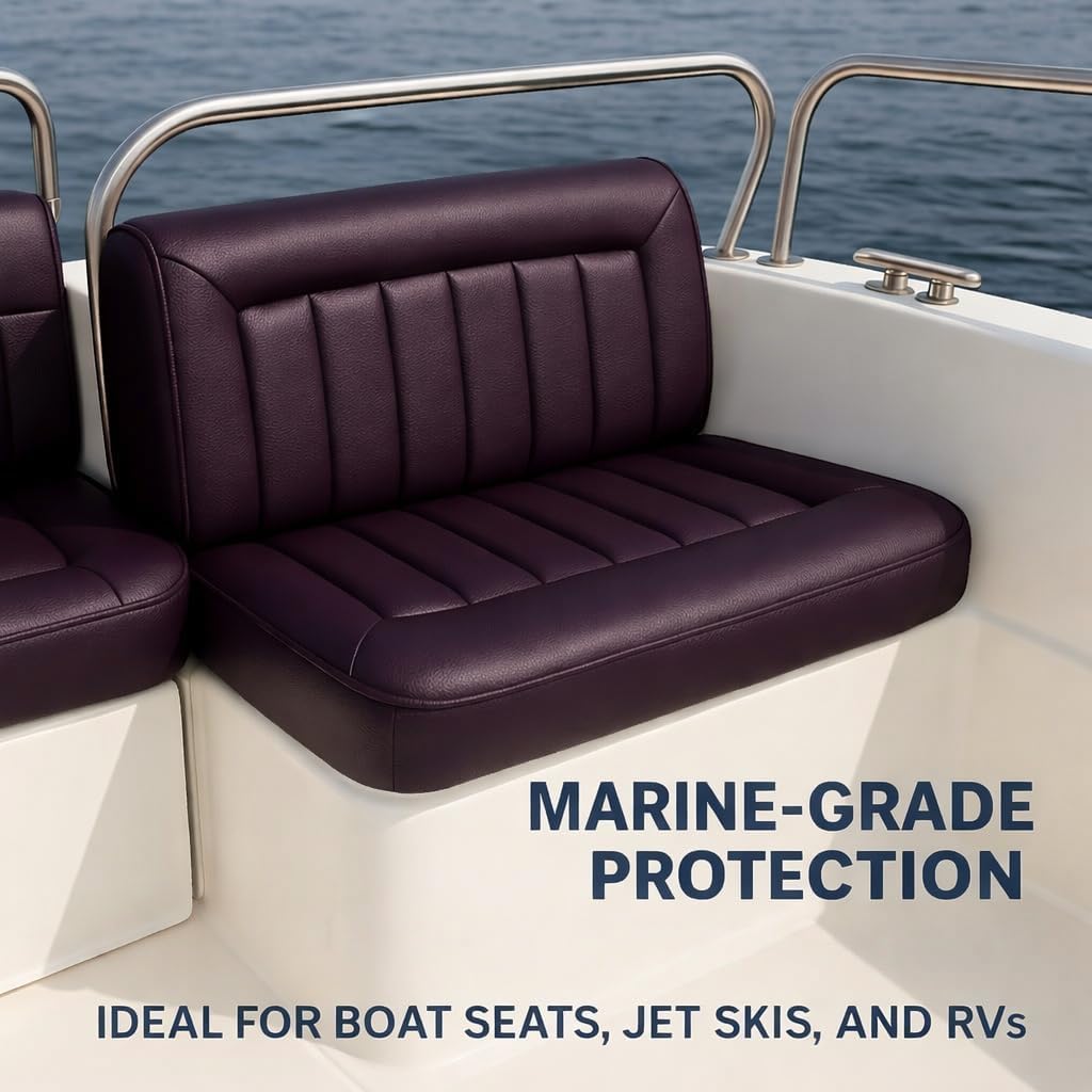 Plum, 30 Yards, Waterproof Upholstery
