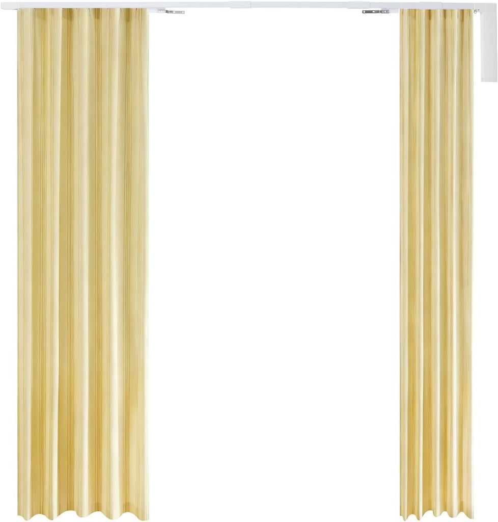 Electric Curtain Track, Retractable Motorized Curtains Rod From 2.16-6.2m/7-20ft, Automatic Curtain Opener