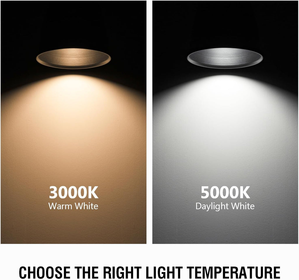 PAR38 LED Flood Light Bulbs Outdoor, 18W (120W Equivalent), Daylight 5000K, Dimmable Weatherproof LED Outdoor Flood