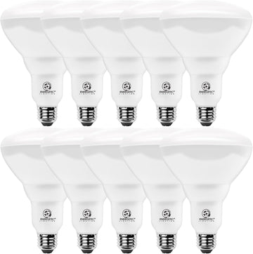 Energetic BR40 LED Indoor Flood Light Bulbs, Dimmable, 5000K Daylight, 110W Equivalent, 1600LM, E26 Base, Recessed
