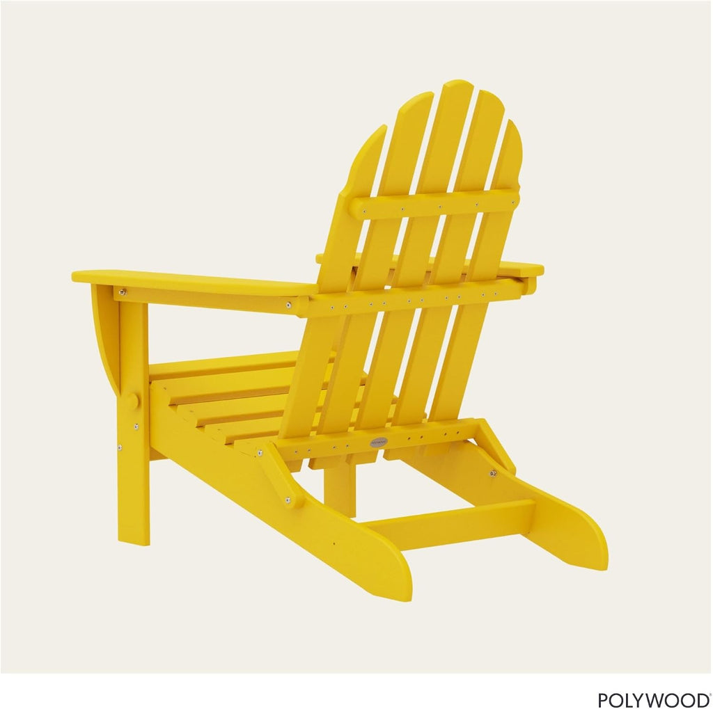 AD5030LE Classic Folding Adirondack Chair, Lemon