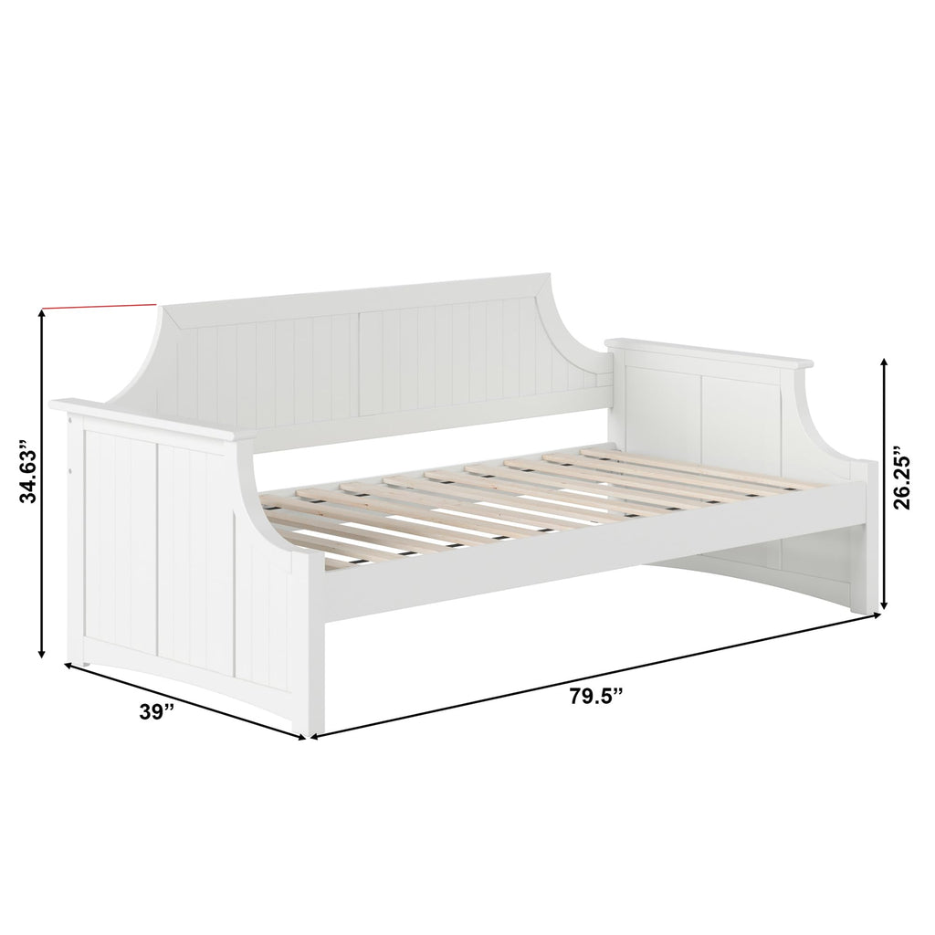 Cambridge Wood Daybed, Twin, White