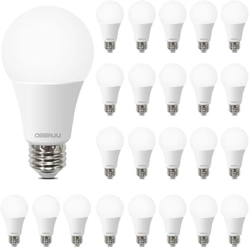 A19 Light Bulbs, 100 Watt Equivalent LED Bulbs, 5000K Daylight Light Bulbs, 1500 Lumen, E26 Standard Base