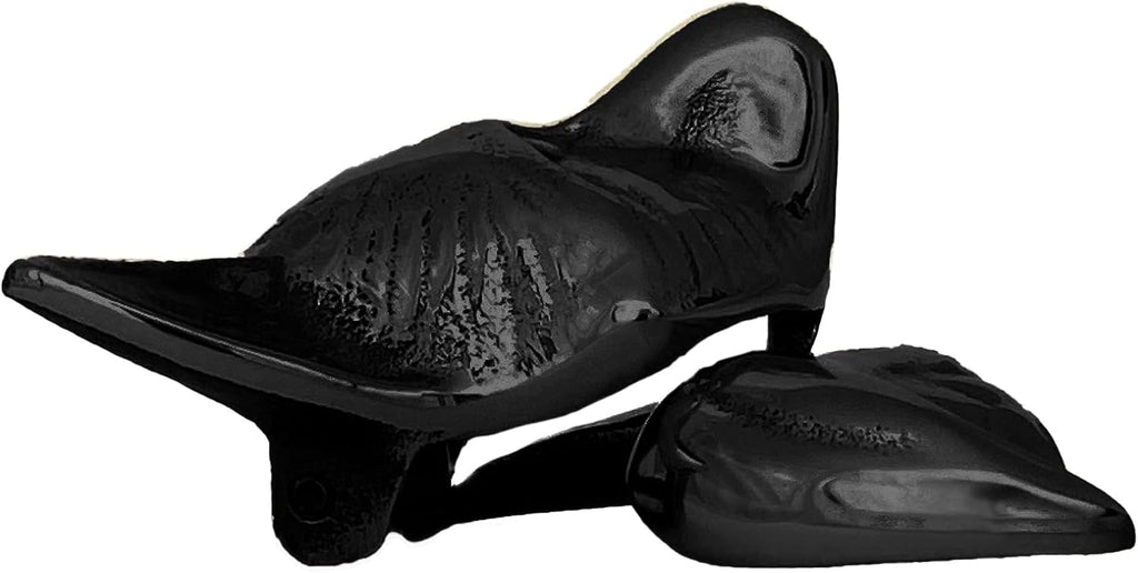 Fox Door Knocker - Matte Black (Standard Size)