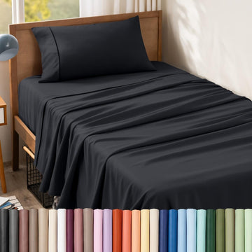 Cal King Sheet Set - 1800 Ultra-Soft (California King, White)