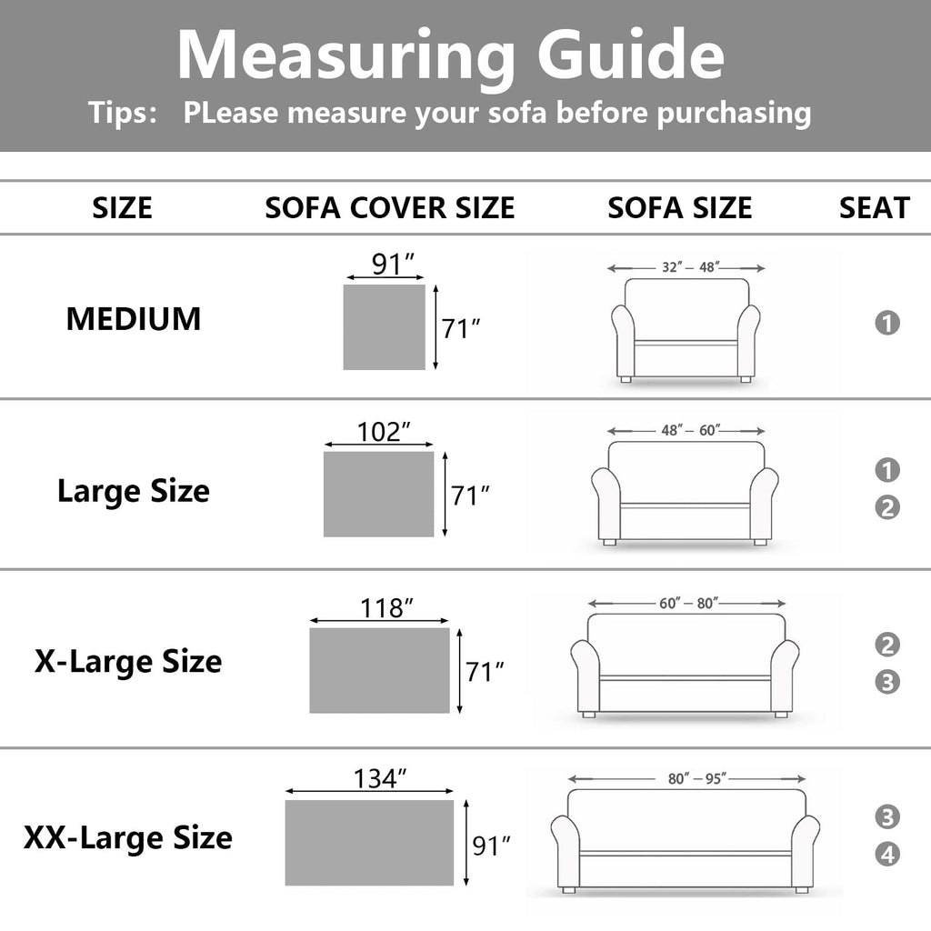 Orange Couch Cover Sofa Slipcover Sofa Cover Couch Protector Covers for Sectional Sofa Washable Soft Cotton Blend