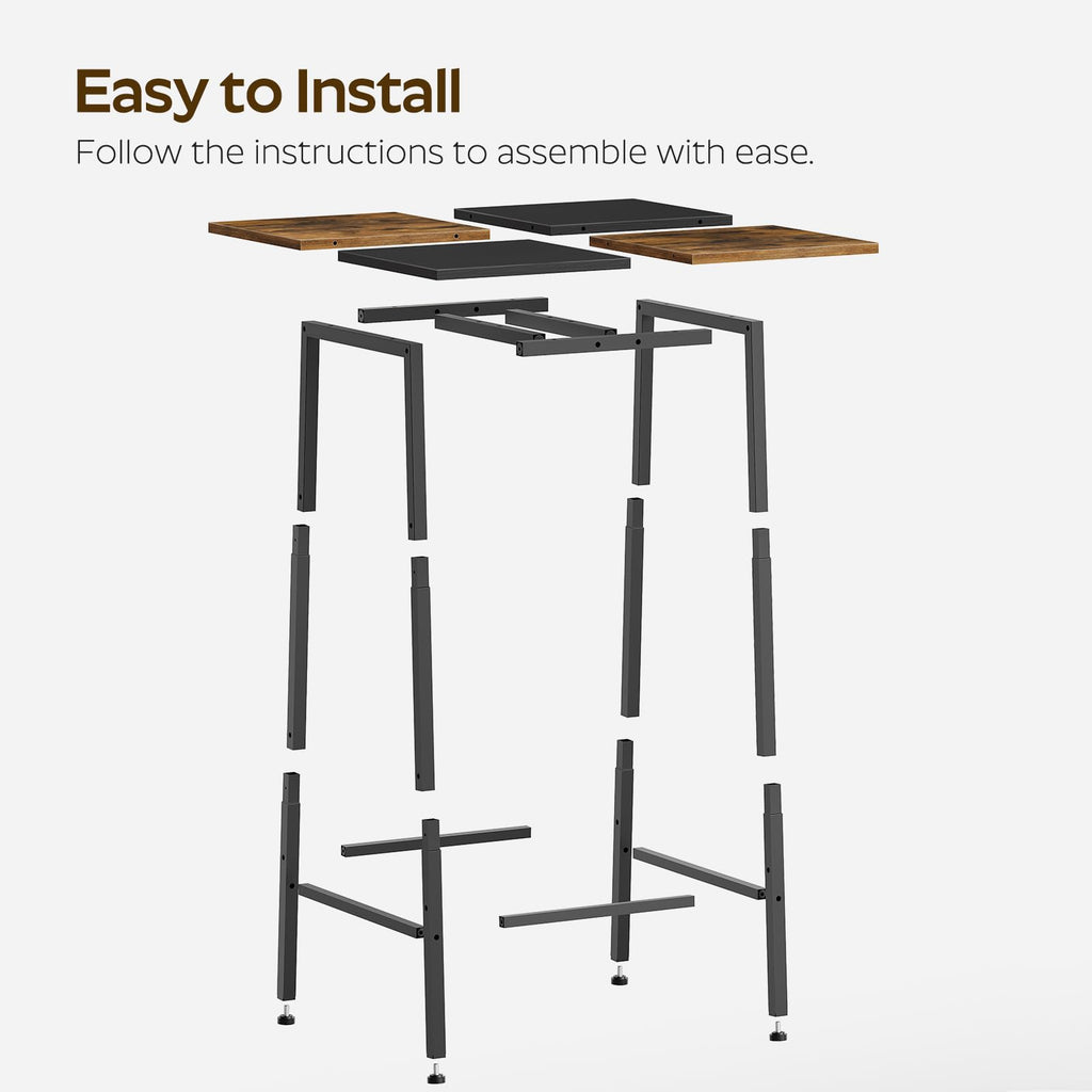 Bar Table, Kitchen Dining Table, Bar Counter Height Table, Pub Color Matching Breakfast Table, Tavern, Coffee Corner