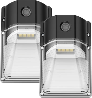 30W LED Wall Pack Light, Dusk to Dawn Outdoor Lighting Sensor, 3600LM, 5000K, LED Outdoor Wall Lights, 120Vac IP65