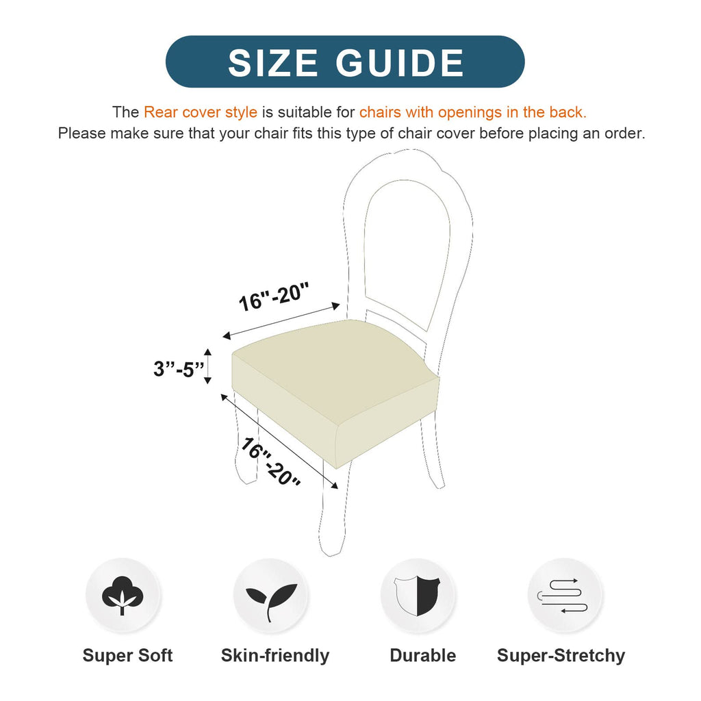 Waterproof Seat Covers Chairs, Rear Gapped