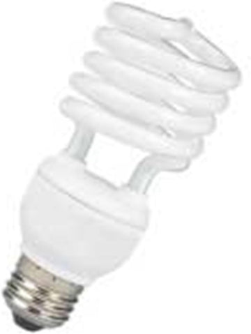 4 Qty. 23W T2 Spiral 5000K Med CFL23/50/T2 23w 120v CFL Natural White Lamp Bulb