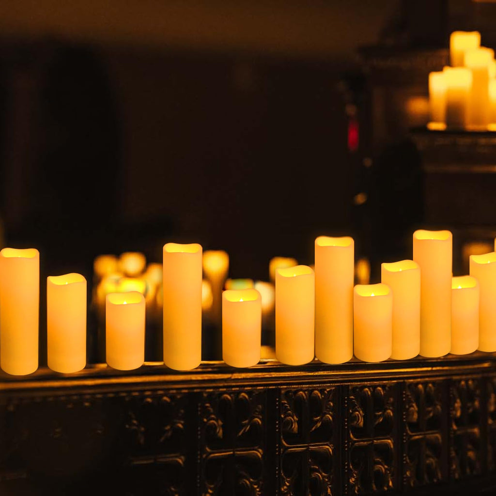 36-Pack LED Flameless Candles with Remote Control - Perfect, Parties, and Special Occasions - Create a Magical
