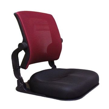 Patented Floor Chair with Back Support - Foldable Orthopedic Floor Chair for Adults/Children - Japanese Legless Seat