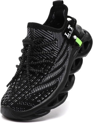 Boys Shoes Kids Running Tennis Lightweight Slip On Non Slip Sneakers