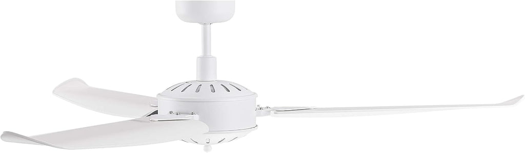 Carolina 56" Outdoor Indoor/Outdoor Ceiling Fan with Remote | Carolina 56" Indoor/Outdoor Antique White Ceiling Fan
